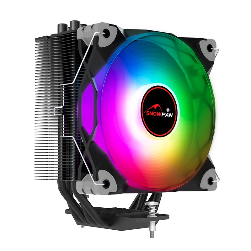 超静音电脑 pc 游戏机箱冷却器 cpu amd pc 机箱 rgb am4 cpu 风冷器 2011