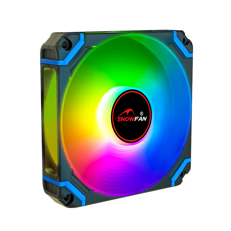 snowfan rgb 风扇 pc 电脑 120mm 风扇 argb cpu 冷却器风扇